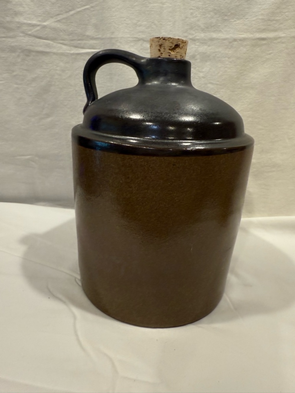 Rowe Pottery Historical Collection Brown Glazed Stoneware Stacker Jug - Picture 3 of 8